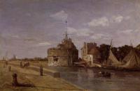 Boudin, Eugene - The Francois I Tower at Le Havre